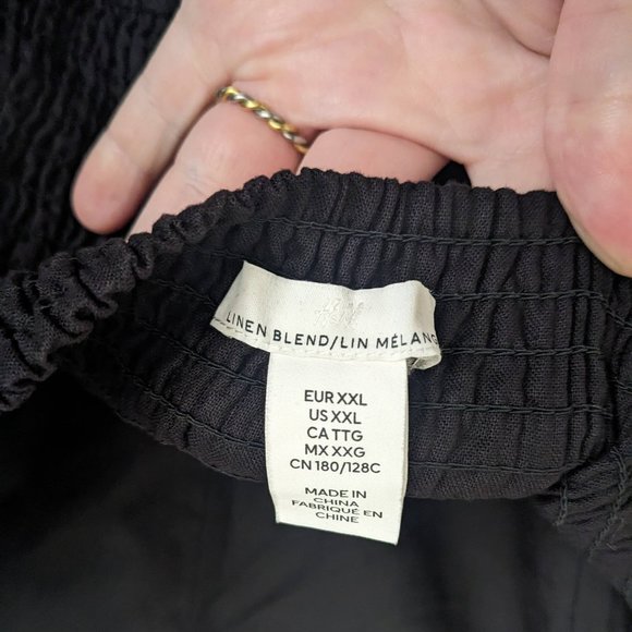 H&M Linen-blend Strappy Midi Dress - Picture 9 of 9